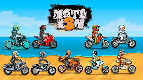 Motorcycle entering the Challenging Water Loop